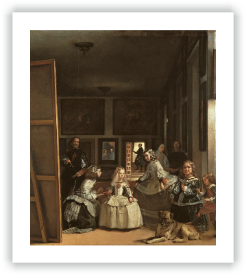 La familia de Felipe IV o Las Meninas                                                                                          