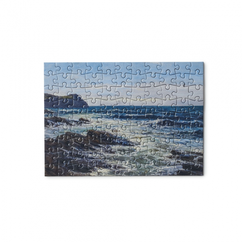Postal puzzle "Acantilados (Guéthary)"                                                                                         